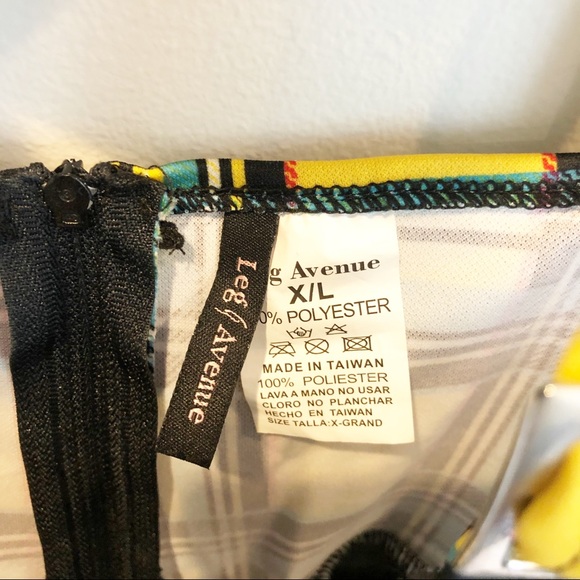 Leg Avenue Punk Chick Halloween Costume - Picture 8 of 8